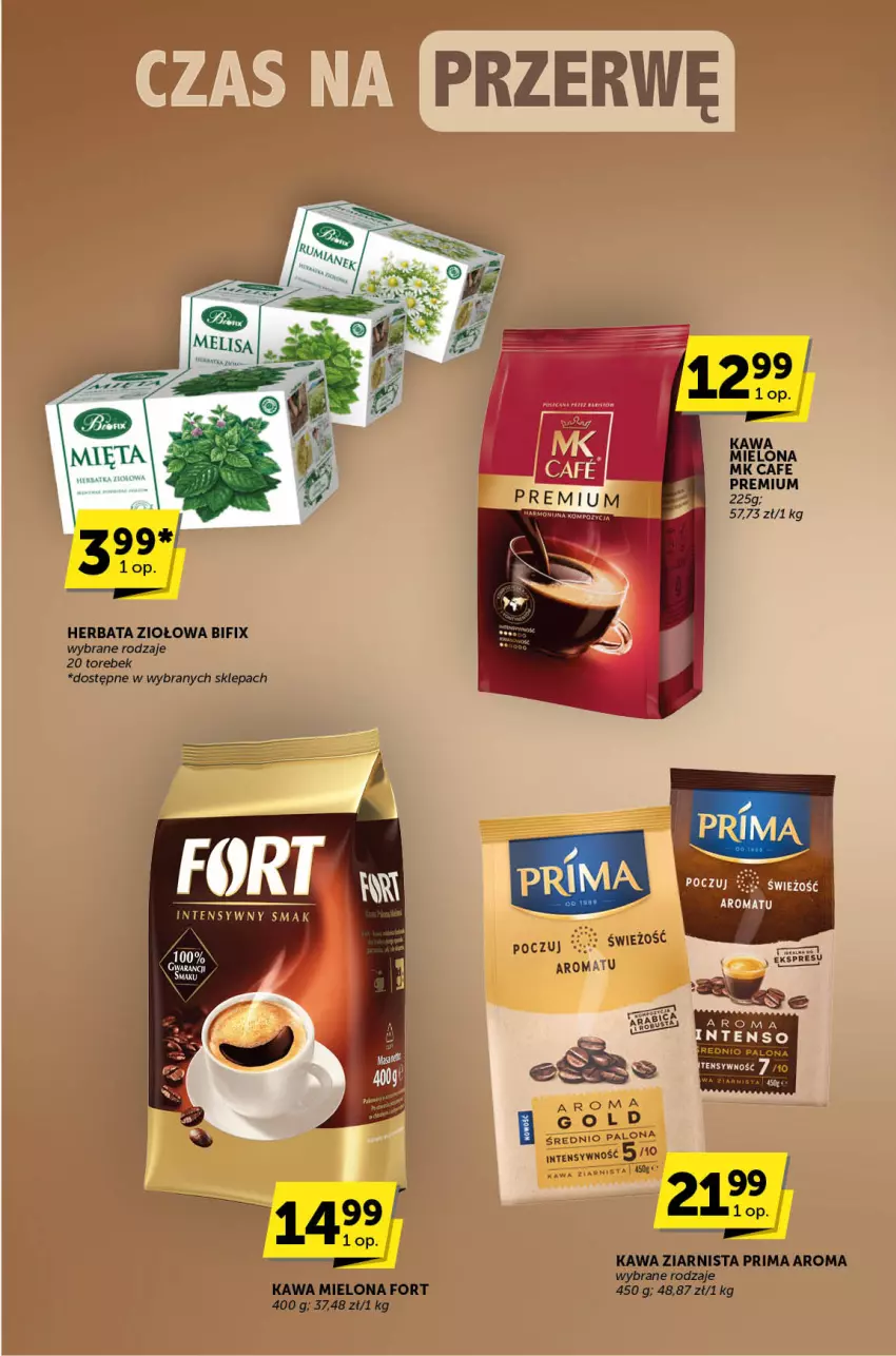 Gazetka promocyjna ABC - ważna 13.06 do 25.06.2024 - strona 19 - produkty: Herbata, Kawa, Kawa mielona, Kawa ziarnista, Prima