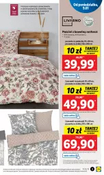 Gazetka promocyjna Lidl - GAZETKA - Gazetka - ważna od 14.01 do 14.01.2023 - strona 3 - produkty: Pościel, Poszewka