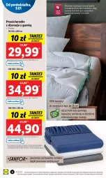 Gazetka promocyjna Lidl - GAZETKA - Gazetka - ważna od 14.01 do 14.01.2023 - strona 6 - produkty: Materac, Prześcieradło, Tera
