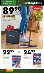Gazetka promocyjna Biedronka - Okazje tygodnia od 13.11 - Gazetka - ważna od 25.11 do 25.11.2023 - strona 24 - produkty: Mop, Rama, Vileda, Wkład do mopa, Wiadro, Sprzątanie, Wiadro z wyciskaczem