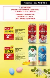 Gazetka promocyjna Biedronka - Od Poniedziałku - Gazetka - ważna od 12.04 do 12.04.2025 - strona 17 - produkty: Piwa, Piwo, Gra, Warka
