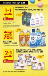 Gazetka promocyjna Biedronka - Od Poniedziałku - Gazetka - ważna od 12.04 do 12.04.2025 - strona 20 - produkty: Por, Gra, Majtki, Perfum, Velvet, Dove, Dada, Pieluchomajtki, Lenor, Fa