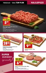 Gazetka promocyjna Biedronka - Od Poniedziałku - Gazetka - ważna od 12.04 do 12.04.2025 - strona 26 - produkty: Mięso mielone, Mięso mielone z łopatki wieprzowej, Polędwiczka wieprzowa, Carpaccio, Burger, Mięso