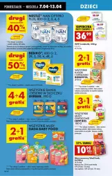 Gazetka promocyjna Biedronka - Od Poniedziałku - Gazetka - ważna od 12.04 do 12.04.2025 - strona 58 - produkty: HiPP, Ser, Por, Mus, Gerber, BoboVita, O nas, Dada, NAN Optipro, Bebiko, Deser, Karmi, Mleko, Hipp Bio