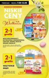 Gazetka promocyjna Biedronka - Od Poniedziałku - Gazetka - ważna od 12.04 do 12.04.2025 - strona 8 - produkty: Piec, Sos, Por, Dr. Oetker, Babuni, Mąka, Szyna, Chleb, Delecta, Mąka tortowa
