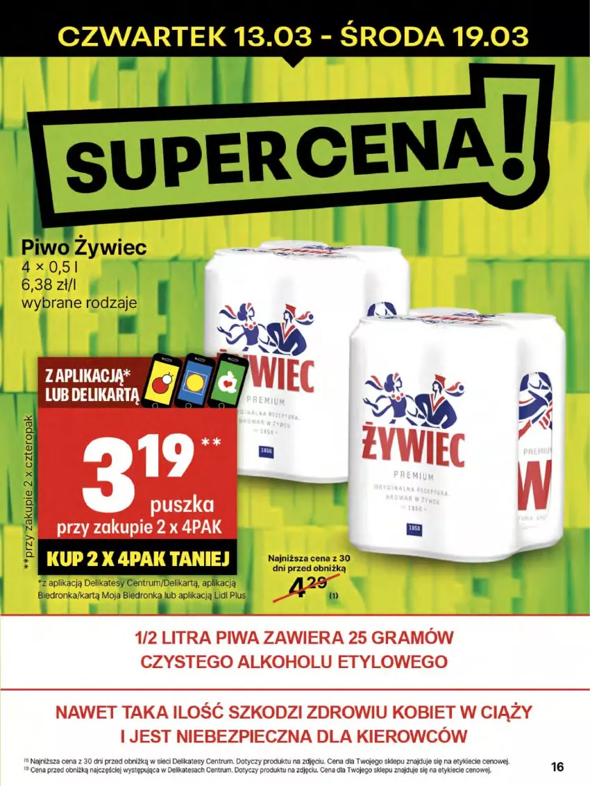 Gazetka promocyjna Delikatesy Centrum - NOWA GAZETKA Delikatesy Centrum od 13 marca! 13-19.03.2025 - ważna 13.03 do 19.03.2025 - strona 16 - produkty: Rum