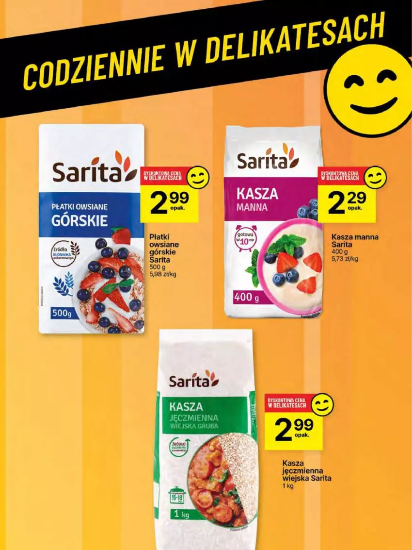 Gazetka promocyjna Delikatesy Centrum - NOWA GAZETKA Delikatesy Centrum od 13 marca! 13-19.03.2025 - ważna 13.03 do 19.03.2025 - strona 55 - produkty: Kasza, Kasza jęczmienna, Sarita