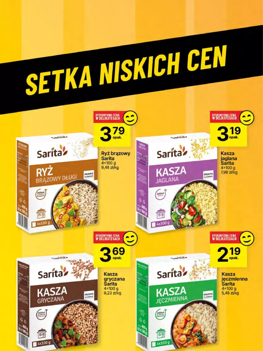 Gazetka promocyjna Delikatesy Centrum - NOWA GAZETKA Delikatesy Centrum od 13 marca! 13-19.03.2025 - ważna 13.03 do 19.03.2025 - strona 56 - produkty: Gry, Kasza, Kasza gryczana, Kasza jaglana, Kasza jęczmienna, LANA, Ryż, Sarita