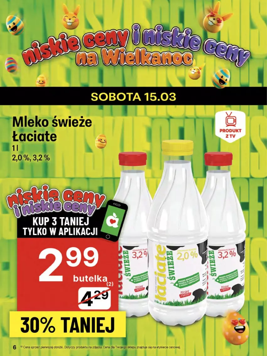 Gazetka promocyjna Delikatesy Centrum - NOWA GAZETKA Delikatesy Centrum od 13 marca! 13-19.03.2025 - ważna 13.03 do 19.03.2025 - strona 6 - produkty: Mleko