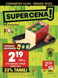 Gazetka promocyjna Delikatesy Centrum - NOWA GAZETKA Delikatesy Centrum od 13 marca! 13-19.03.2025 - Gazetka - ważna od 19.03 do 19.03.2025 - strona 14 - produkty: Ser
