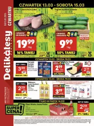 Gazetka promocyjna Delikatesy Centrum - NOWA GAZETKA Delikatesy Centrum od 13 marca! 13-19.03.2025 - Gazetka - ważna od 19.03 do 19.03.2025 - strona 3 - produkty: Piwo, Kurczak, Makaron, Rum, Filet z piersi kurczaka, Parówki, Warka, Leon, Morliny, Gouda, Fa