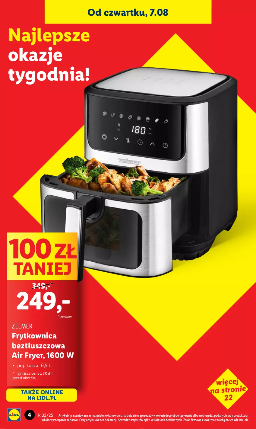 Gazetka promocyjna Lidl - GAZETKA - ważna 04.08 do 10.08.2025 - strona 4 - produkty: Kosz, Zelmer