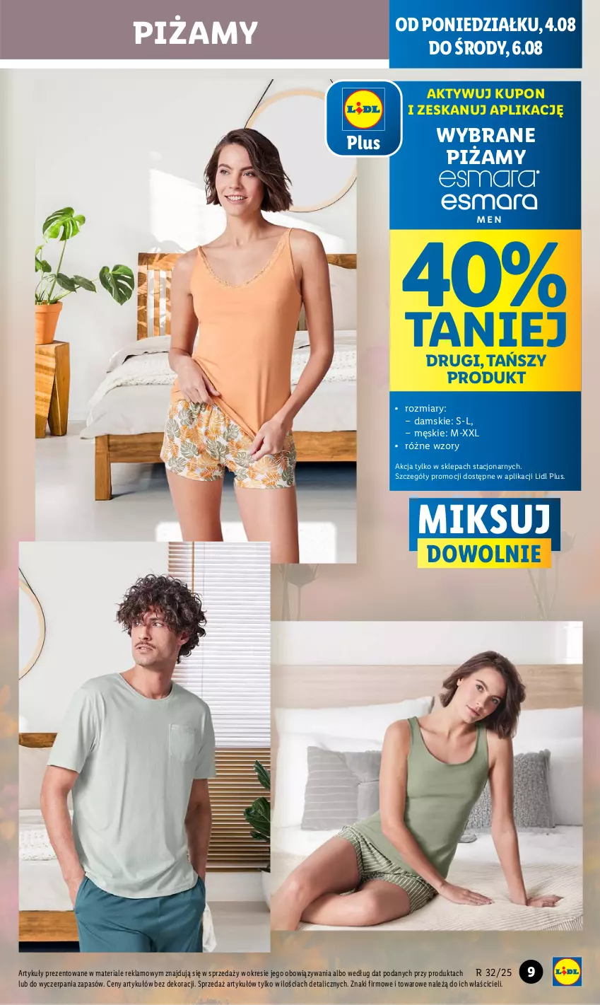 Gazetka promocyjna Lidl - GAZETKA - ważna 04.08 do 10.08.2025 - strona 9