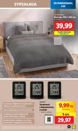 Gazetka promocyjna Lidl - GAZETKA - Gazetka - ważna od 10.08 do 10.08.2025 - strona 15 - produkty: Sypialnia, Sok, Ivar, Termometr, Narzuta, LG