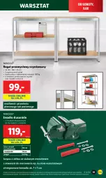 Gazetka promocyjna Lidl - GAZETKA - Gazetka - ważna od 10.08 do 10.08.2025 - strona 39 - produkty: Parkside, Cynk, Regał, Półka, Waga
