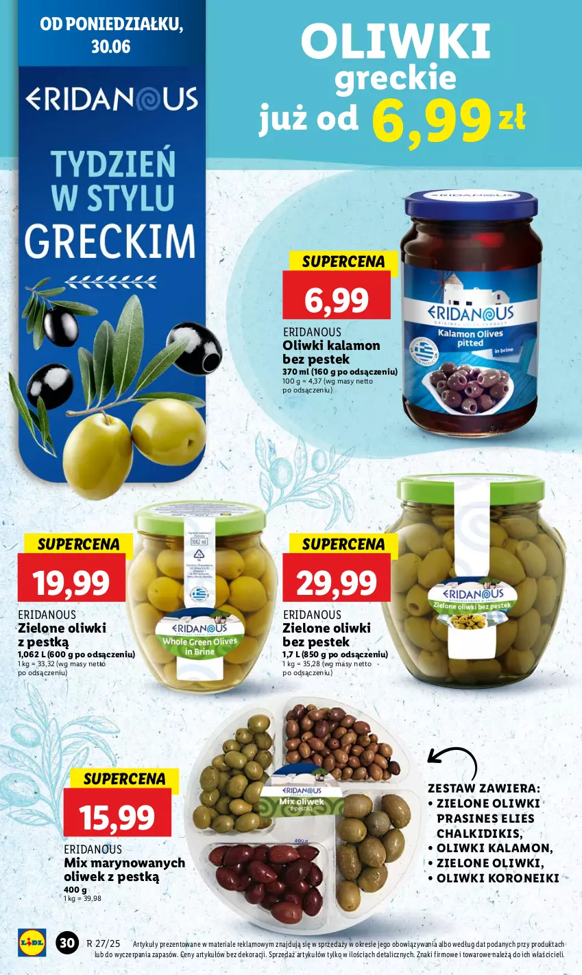 Gazetka promocyjna Lidl - GAZETKA - ważna 30.06 do 02.07.2025 - strona 36 - produkty: Oliwki, Stek