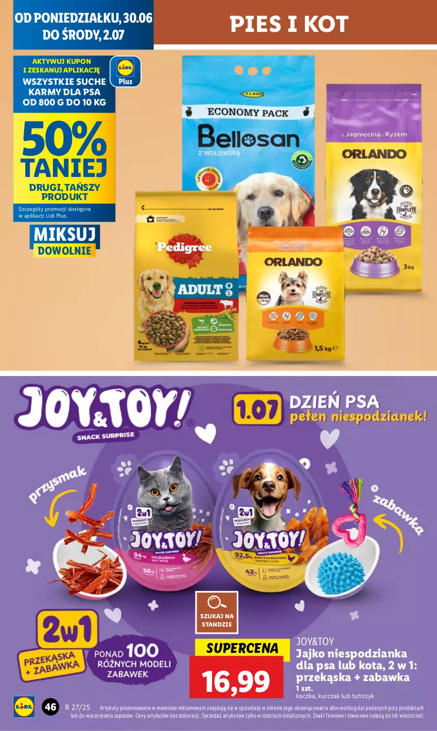 Gazetka promocyjna Lidl - GAZETKA - ważna 30.06 do 02.07.2025 - strona 56 - produkty: Kaczka, Kurczak, Tuńczyk, Zabawka
