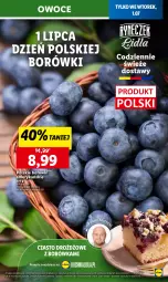 Gazetka promocyjna Lidl - GAZETKA - Gazetka - ważna od 02.07 do 02.07.2025 - strona 11 - produkty: Borówka, Owoce