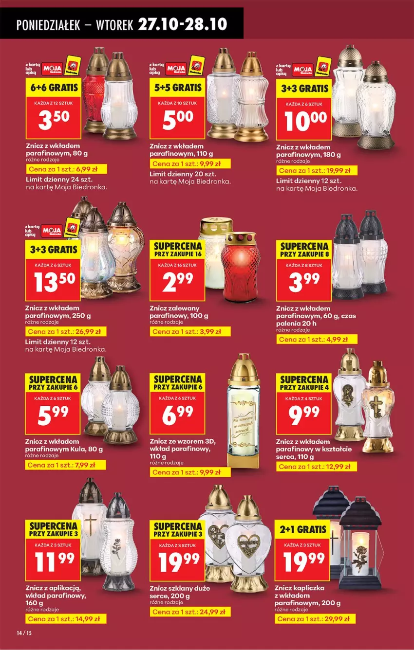 Gazetka promocyjna Biedronka - Od Poniedziałku - ważna 27.10 do 01.11.2025 - strona 16 - produkty: EPEE, Gra, Ser, Znicz