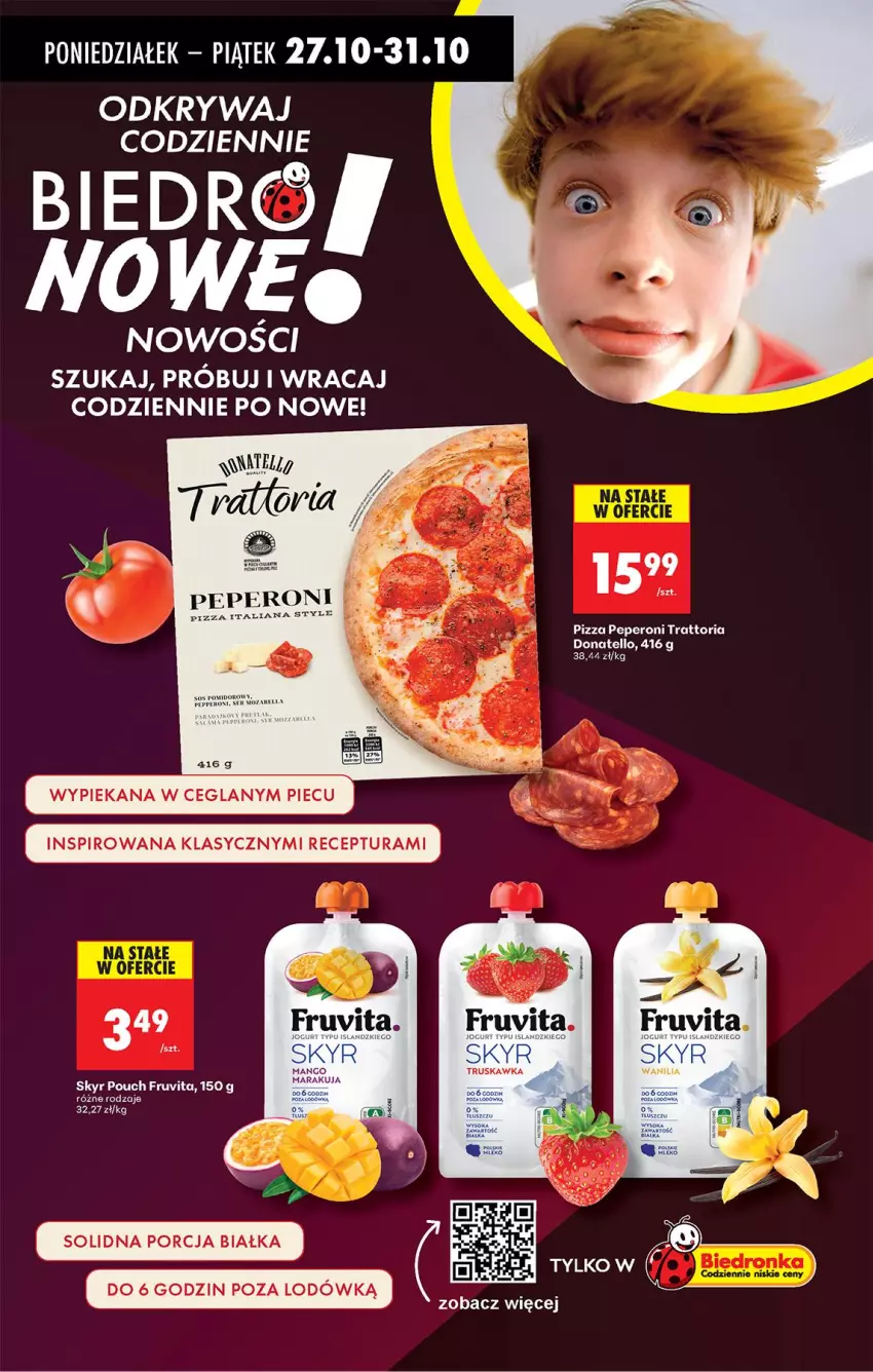 Gazetka promocyjna Biedronka - Od Poniedziałku - ważna 27.10 do 01.11.2025 - strona 42 - produkty: Pizza, Por
