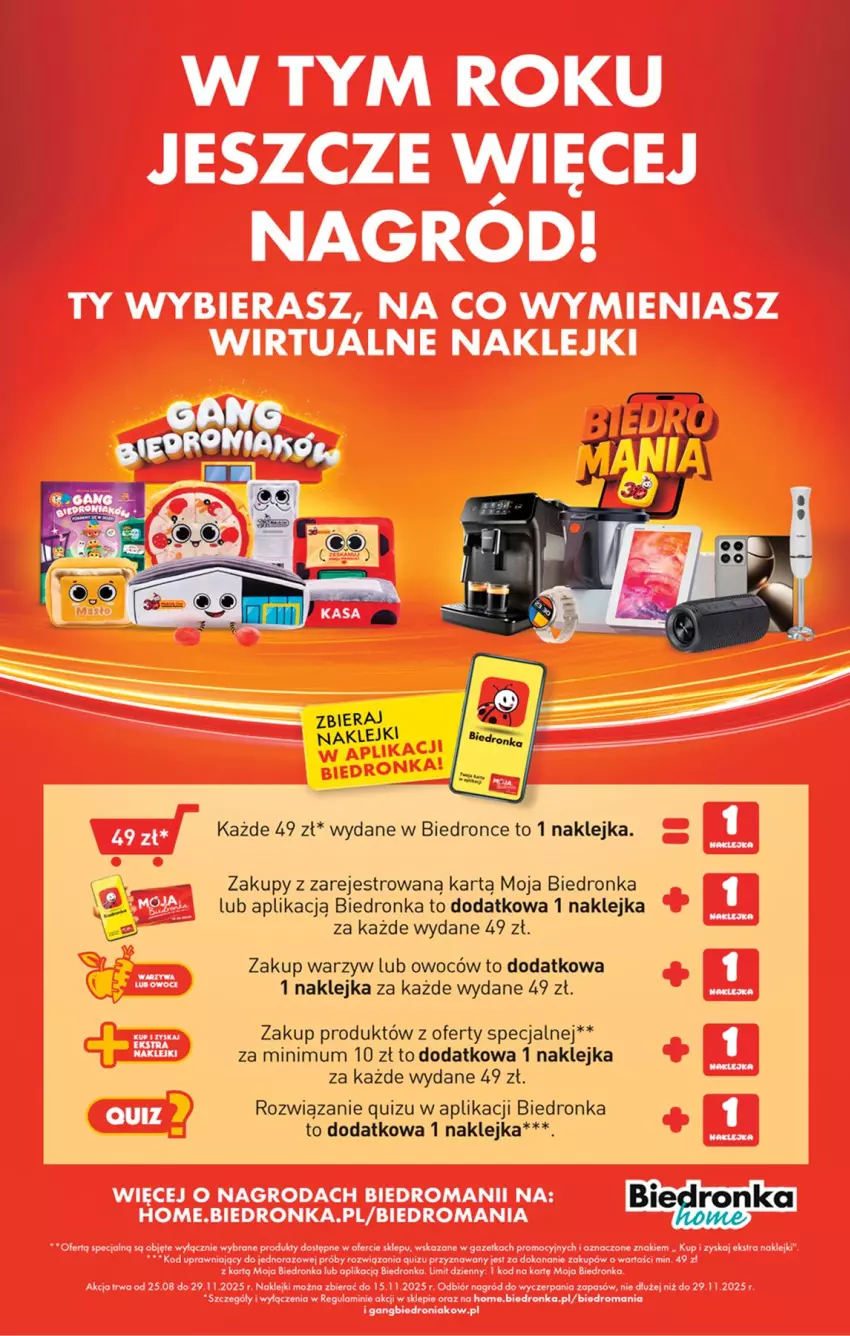 Gazetka promocyjna Biedronka - Od Poniedziałku - ważna 27.10 do 01.11.2025 - strona 43 - produkty: Klej, Quiz