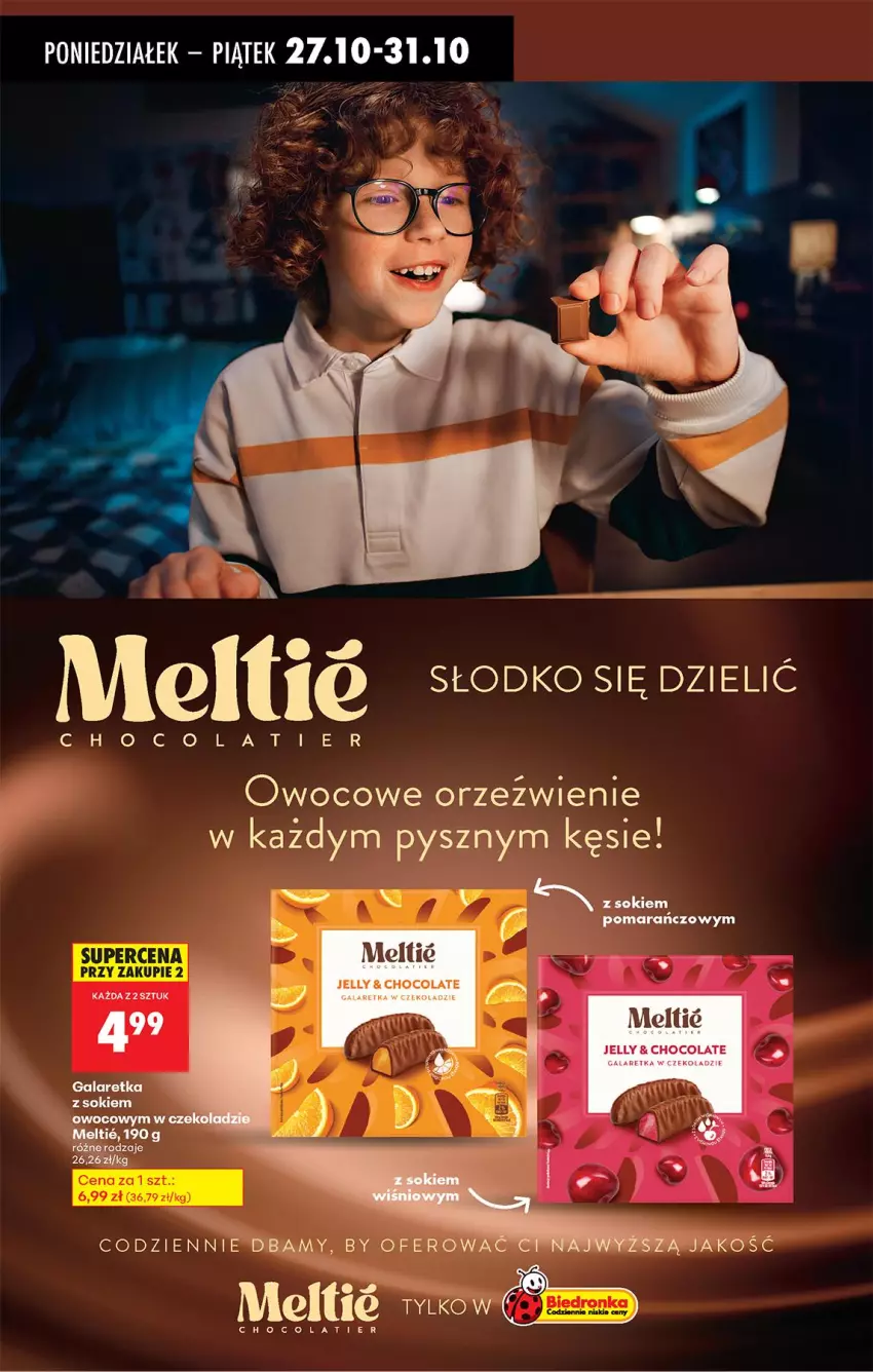 Gazetka promocyjna Biedronka - Od Poniedziałku - ważna 27.10 do 01.11.2025 - strona 62 - produkty: Gala, Galaretka, Sok