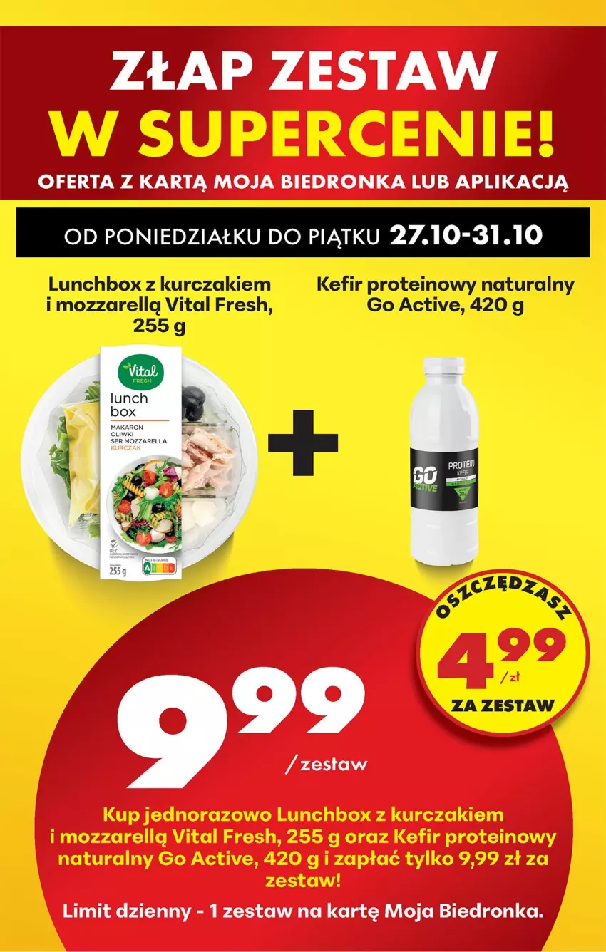Gazetka promocyjna Biedronka - Od Poniedziałku - ważna 27.10 do 01.11.2025 - strona 86 - produkty: Kefir, Kurczak