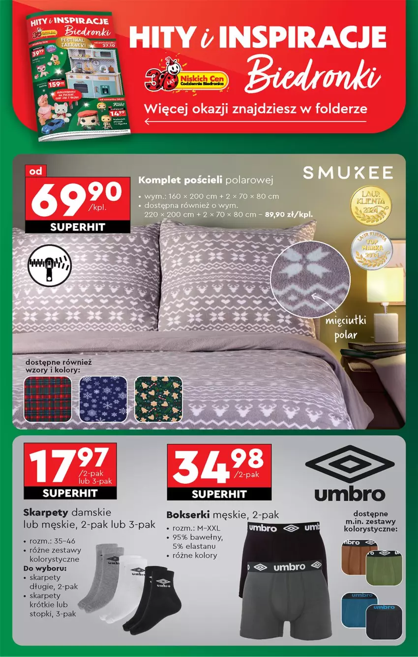 Gazetka promocyjna Biedronka - Od Poniedziałku - ważna 27.10 do 01.11.2025 - strona 88 - produkty: Bokserki, Karp, Ser, Top