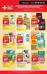 Gazetka promocyjna Biedronka - Od Poniedziałku - Gazetka - ważna od 05.11 do 05.11.2025 - strona 41 - produkty: Sok, Pur, Pampers, Kawa ziarnista, Purina, Kawa, Tampony, Wella, Szynka, Bebiko, Maszynka, Kubuś, O.B., Sucha karma