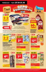 Gazetka promocyjna Biedronka - Od Poniedziałku - Gazetka - ważna od 05.11 do 05.11.2025 - strona 44 - produkty: Ketchup, Ser, Por, Gra, Quiz, Jogurt, Bonduelle, Rosół wołowy, Bulion, Kawa, Mlekovita, Lion, Serek, Serek twarogowy, Rosół, Fanta, Danio, Pudliszki, Almette, Groszek, Kukurydza, Knorr, Mleko, Fa