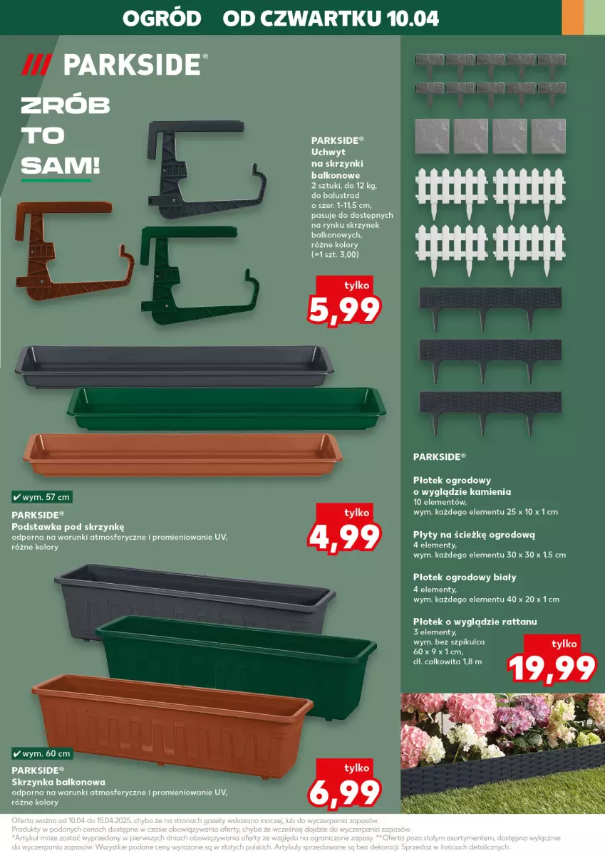 Gazetka promocyjna Kaufland - Kaufland - ważna 14.04 do 15.04.2025 - strona 11 - produkty: Ogród, Parkside, Por