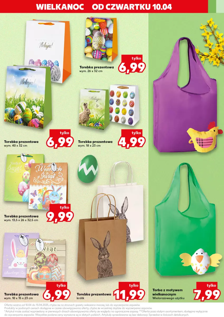Gazetka promocyjna Kaufland - Kaufland - ważna 14.04 do 15.04.2025 - strona 33 - produkty: Królik, Torba, Torebka