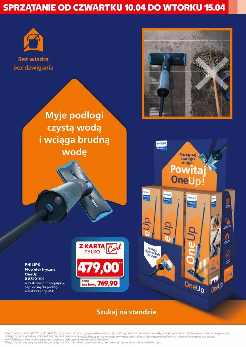 Gazetka promocyjna Kaufland - Kaufland - ważna 14.04 do 15.04.2025 - strona 5 - produkty: Mop, Płyn do mycia, Płyn do mycia podłóg, Sprzątanie