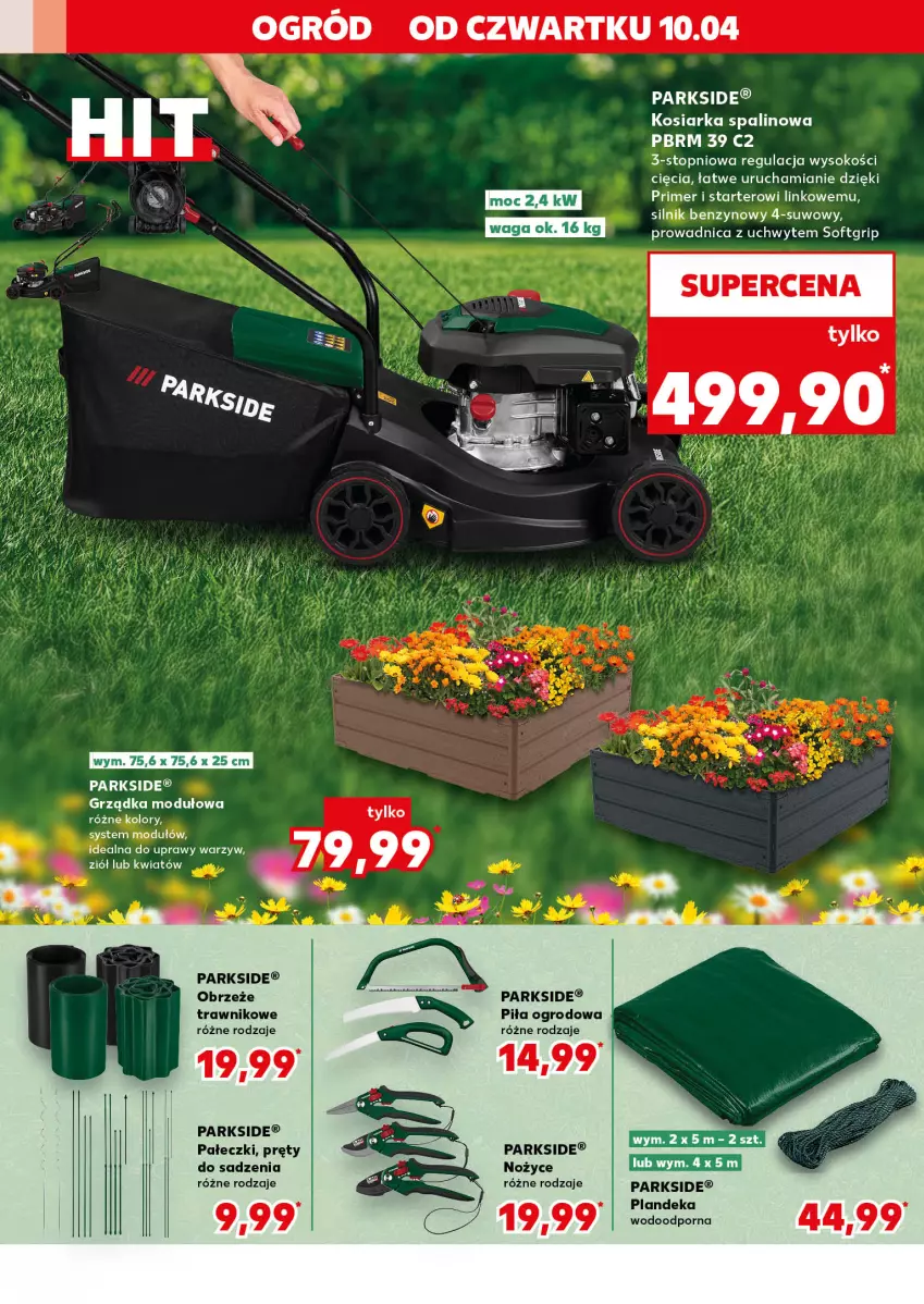 Gazetka promocyjna Kaufland - Kaufland - ważna 14.04 do 15.04.2025 - strona 6 - produkty: Kosiarka, Noż, Nożyce, Ogród, Parkside, Por, Sok, Top, Waga