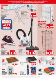 Gazetka promocyjna Kaufland - Kaufland - Gazetka - ważna od 15.04 do 15.04.2025 - strona 15 - produkty: Odkurzacz, Sok, Koc, Wycieraczka, Buty, Ociekacz, Golarka, Tefal, Regał, Rolki, Suszarka, Woda, Orka, Kokos, LG, Fa