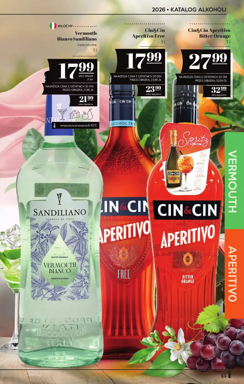 Gazetka promocyjna PoloMarket - Katalog alkoholi 16/2026 - ważna 27.08 do 09.09.2026 - strona 15 - produkty: Ser, Vermouth