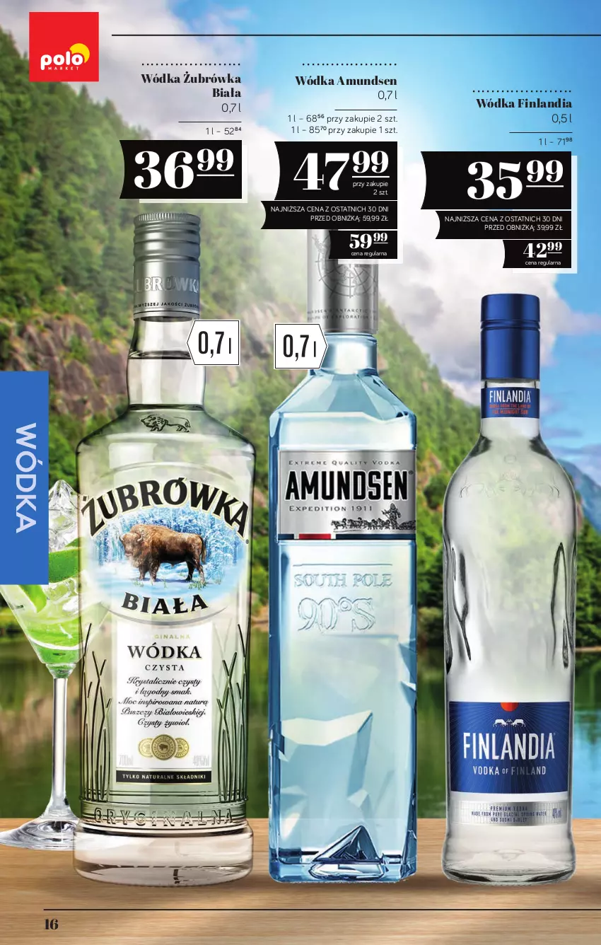 Gazetka promocyjna PoloMarket - Katalog alkoholi 16/2026 - ważna 27.08 do 09.09.2026 - strona 16 - produkty: Amundsen, Finlandia, Wódka