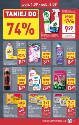 Gazetka promocyjna Aldi - Pełna oferta - Gazetka - ważna od 06.09 do 06.09.2025 - strona 19 - produkty: Gra, Cif, Do mycia naczyń, Płyn do mycia naczyń, Mleczko, Płyn do płukania, Kostka do wc, Fairy, Płyn do mycia, Fa