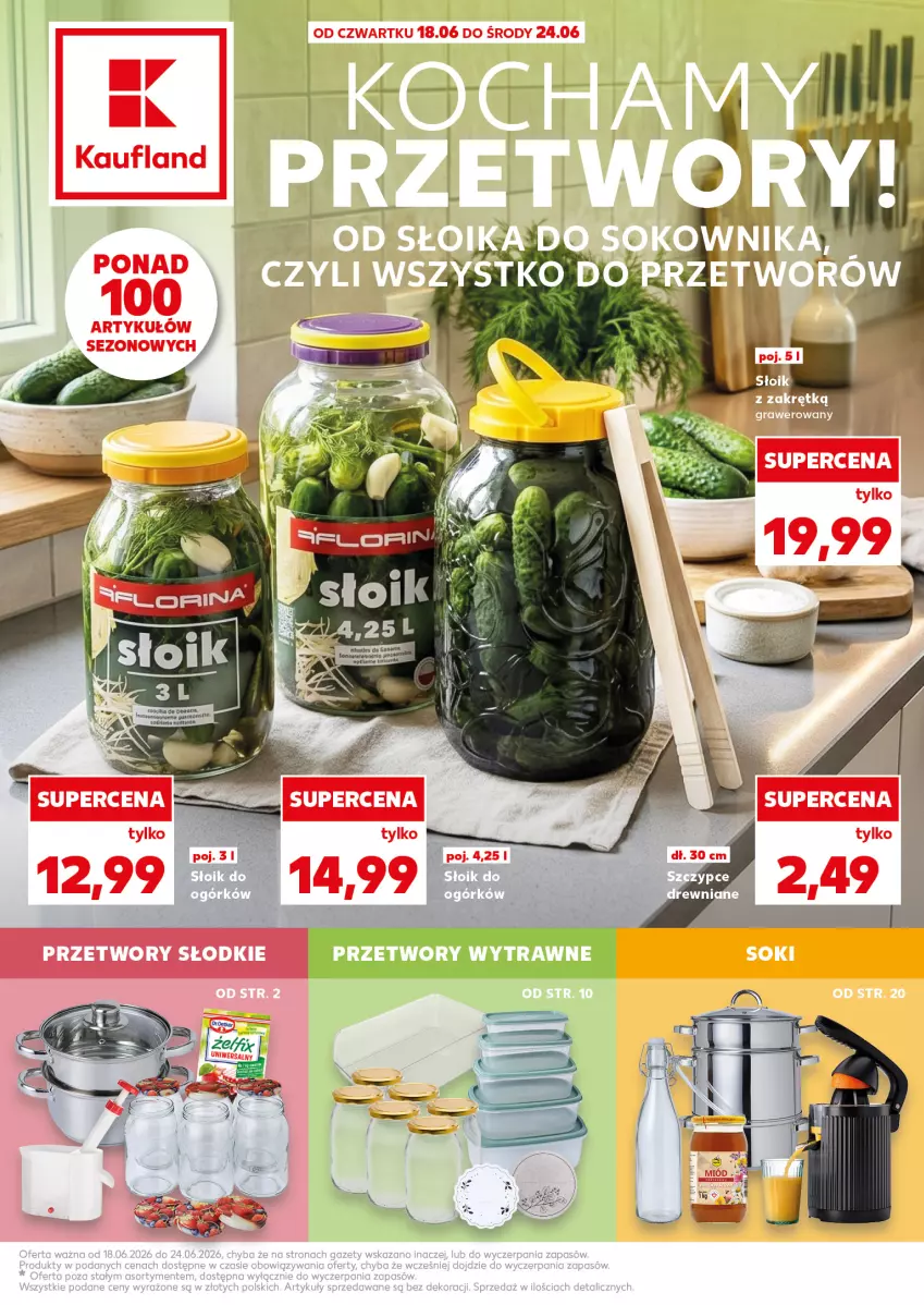Gazetka promocyjna Kaufland - Kaufland - ważna 18.06 do 24.06.2026 - strona 1