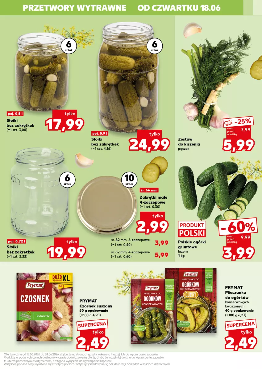 Gazetka promocyjna Kaufland - Kaufland - ważna 18.06 do 24.06.2026 - strona 13 - produkty: Czosnek, Grunt, Prymat, Ser