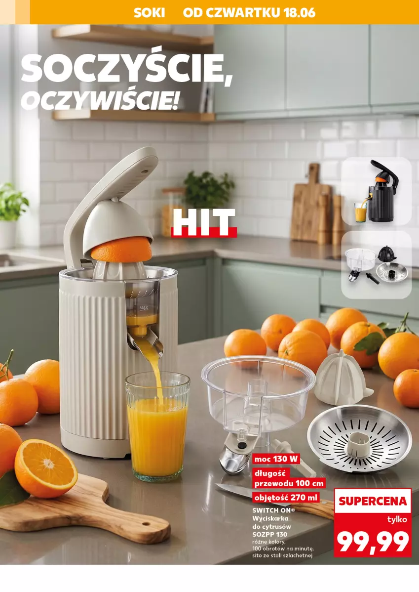 Gazetka promocyjna Kaufland - Kaufland - ważna 18.06 do 24.06.2026 - strona 20 - produkty: Sito, Wyciskarka