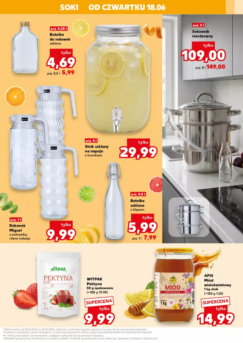 Gazetka promocyjna Kaufland - Kaufland - ważna 18.06 do 24.06.2026 - strona 21 - produkty: Dzbanek, LANA, Miód, Napoje