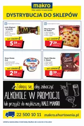 Gazetka promocyjna Makro - [Oferta promocyjna] Dostawy - Gazetka - ważna od 27.06 do 27.06.2022 - strona 1 - produkty: Ser, Zott, Lody, Dr. Oetker, Pizza, Mleczko, Ptasie mleczko, E. Wedel, Deser, Monte