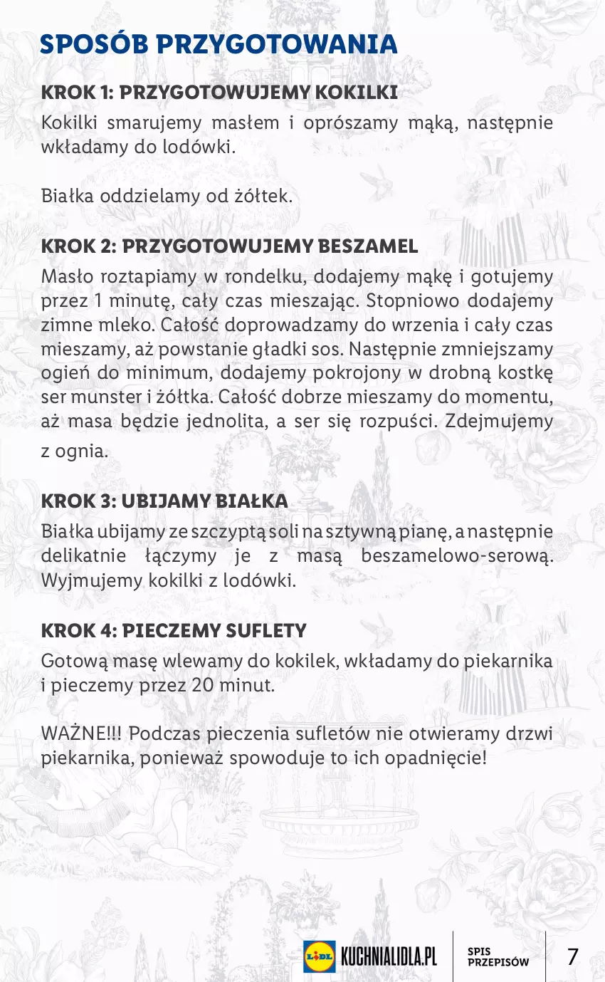 Gazetka promocyjna Lidl - KATALOG FRANCUSKI - ważna 26.09 do 01.10.2022 - strona 7 - produkty: Drzwi, Masło, Mleko, Piec, Piekarnik, Rondel, Ser, Sos, Top