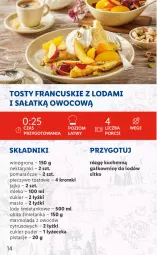 Gazetka promocyjna Lidl - KATALOG FRANCUSKI - Gazetka - ważna od 01.10 do 01.10.2022 - strona 14 - produkty: Piec, Pistacje, Cukier puder, Cukier, Pomarańcze, Lody, Sałat, Sitko, Winogrona, Mola, Puder, Pieczywo, Marmolada, Wino, Masło, Nektar, Mleko
