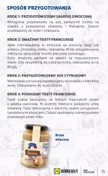 Gazetka promocyjna Lidl - KATALOG FRANCUSKI - Gazetka - ważna od 01.10 do 01.10.2022 - strona 15 - produkty: Piec, Sos, Ser, Rum, Pomarańcze, Sałat, Sitko, Winogrona, Mola, Owoce, Wino, Rondel, Nektar, Mleko
