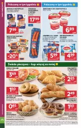 Gazetka promocyjna Stokrotka - Supermarket - Gazetka - ważna od 01.10 do 01.10.2025 - strona 12 - produkty: Mozzarella, Piec, Cheddar, Warzywa, Ser, Salami, Piątnica, Zott, Bell, Parówki, Serdelki, Tarczyński, Sezam, Pizza, Morliny, Pieczywo, Kiełbasa głogowska, Galbani, Owoce, Bella, Donut, Jogobella, Kiełbasa, Bułka, Mięso, Jabłka
