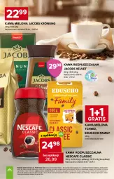 Gazetka promocyjna Stokrotka - Supermarket - Gazetka - ważna od 01.10 do 01.10.2025 - strona 19 - produkty: Tchibo, Nescafé, Warzywa, Kawa rozpuszczalna, Gra, Kawa mielona, Kawa, Jacobs Krönung, Velvet, Jacobs Velvet, Owoce, Jacobs, Mięso, Fa