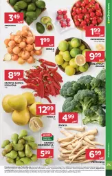 Gazetka promocyjna Stokrotka - Supermarket - Gazetka - ważna od 01.10 do 01.10.2025 - strona 5 - produkty: Cebula, Warzywa, Papryka słodka, Pietruszka, Papryka, Pomelo, Gruszki, Owoce, Rzodkiewka, Mięso, Grejpfrut