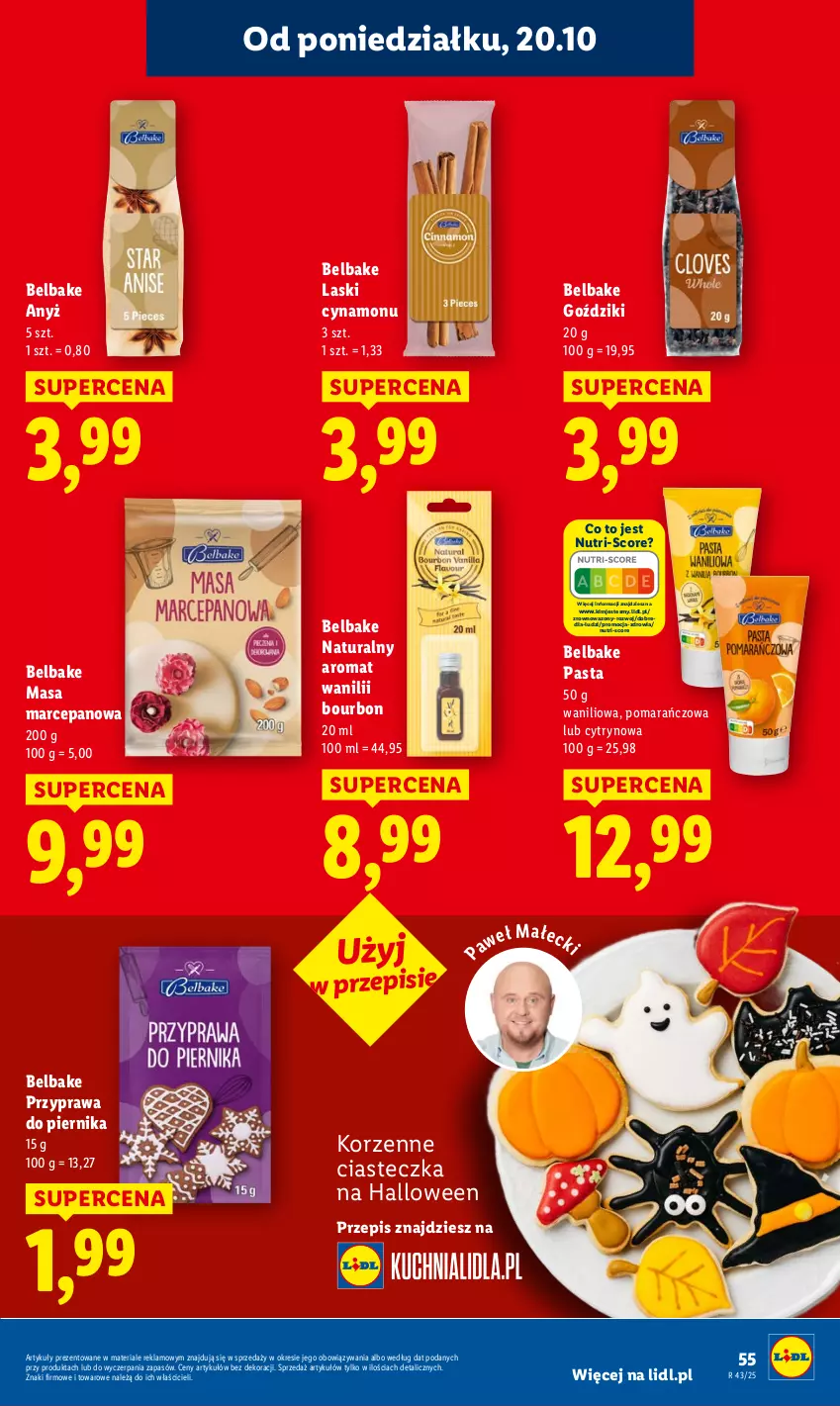 Gazetka promocyjna Lidl - GAZETKA - ważna 20.10 do 22.10.2025 - strona 55 - produkty: Bourbon, Piernik, Wazon